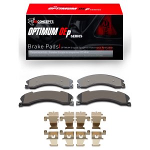 Nissan NV1500 Brake Pads - Rear - R1 Concepts - Optimum OEp - `12-`24